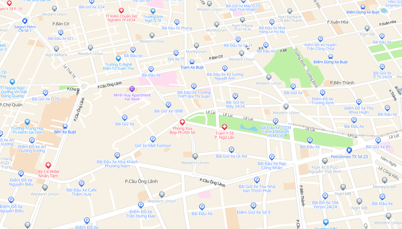 Maps API visual