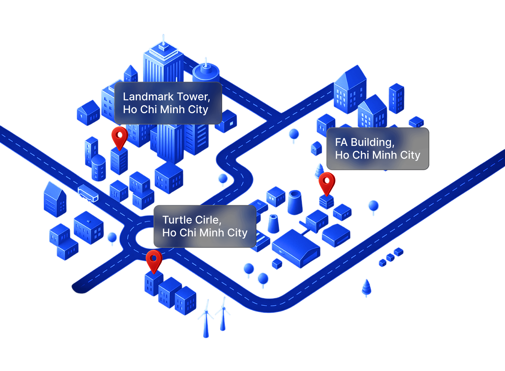 Geocoding Map Interface