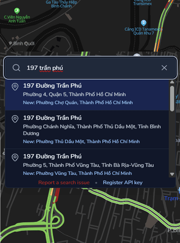 Location & Place Search